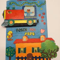 Organizzatore in legno da parete bambino