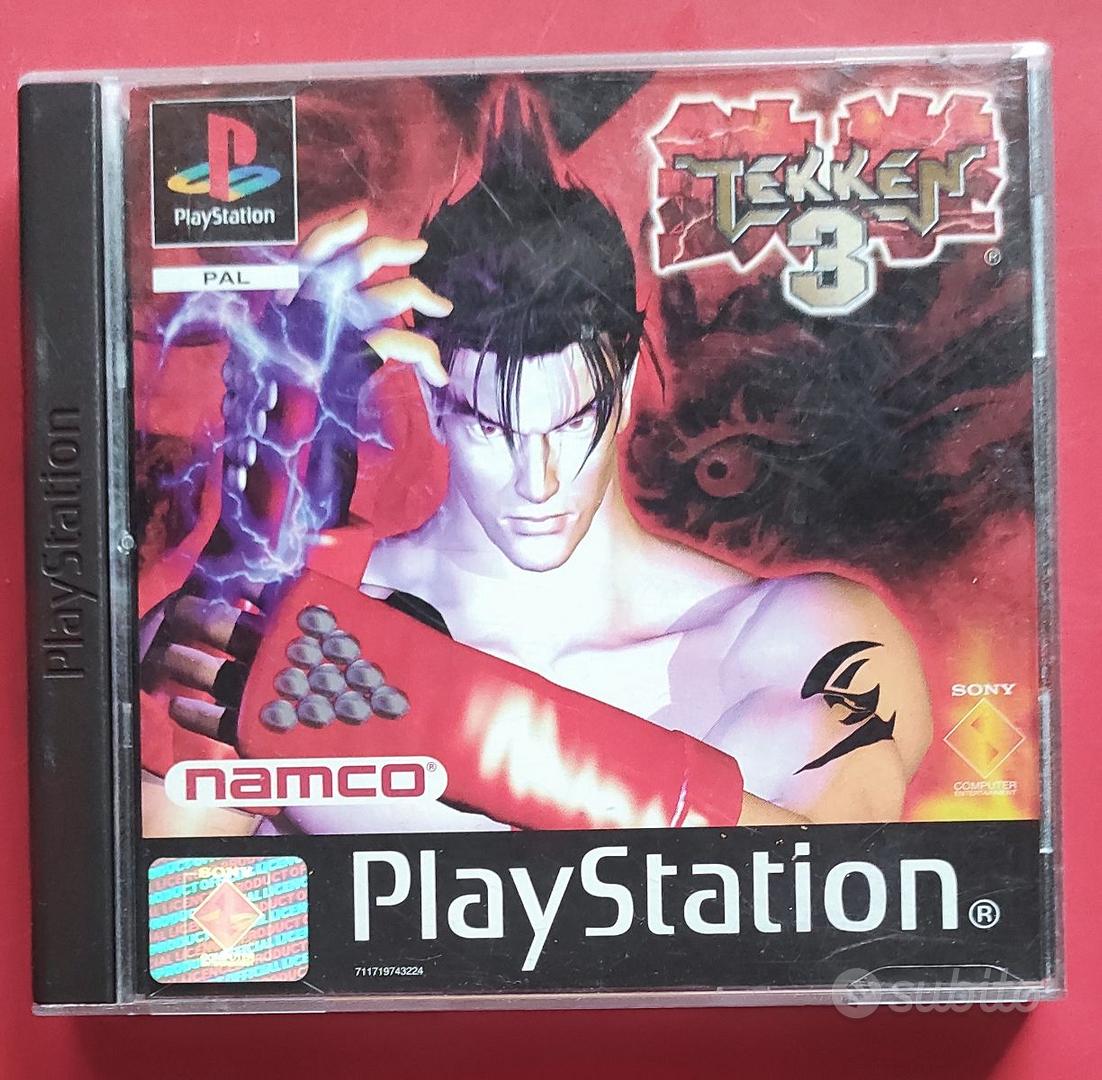 TEKKEN 3 GIOCO COMPLETO PER PLAYSTATION 1 PSX PS-ONE ITALIANO USATO COME  NUOVO