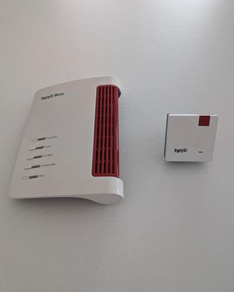 Router Fritzbox 7530 e Fritz Repeater 600