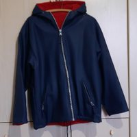 Giubbotto antipioggia reversibile