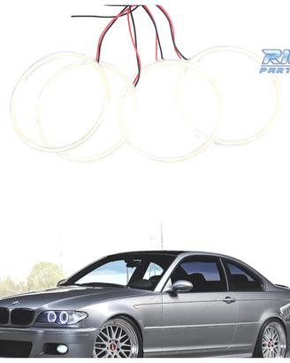 KIT OCCHI ANGEL LED BMW E46 COUPE CABRIO RESTYLING