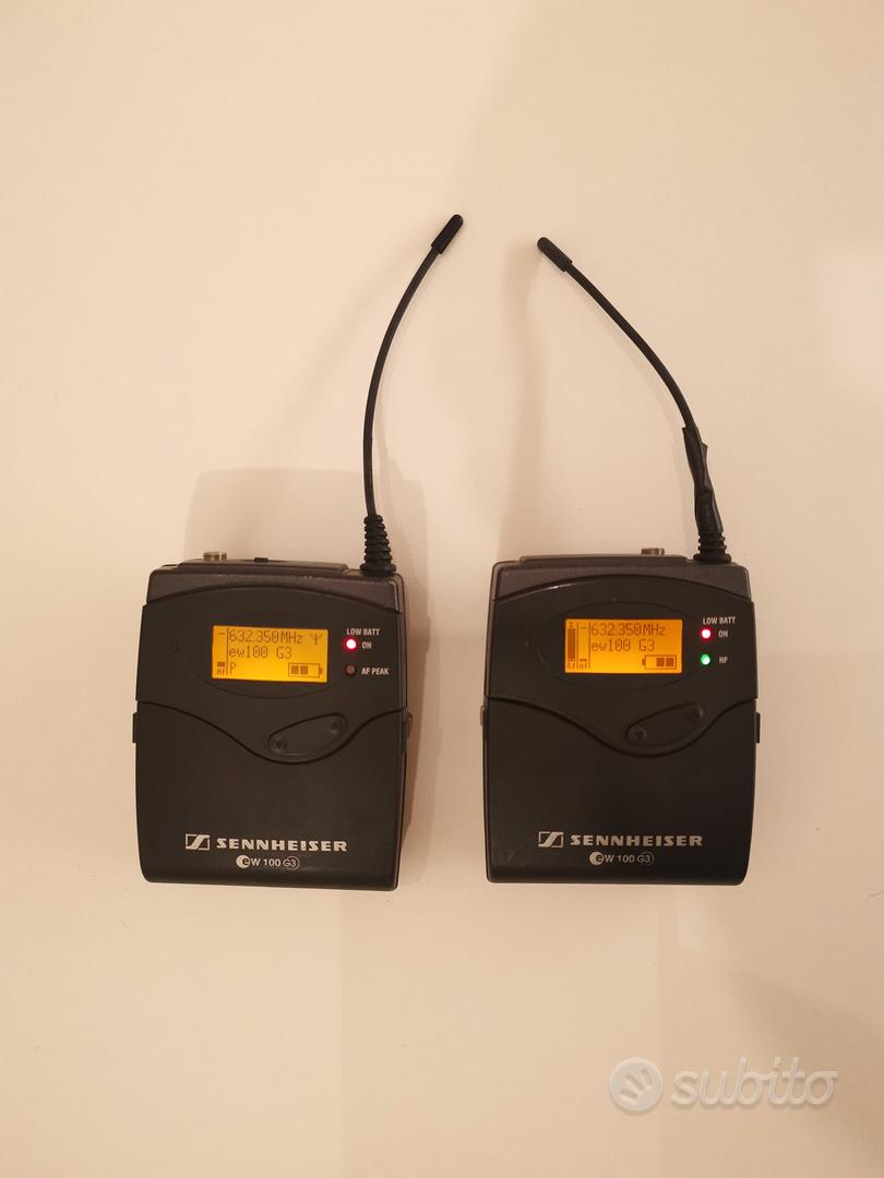 Microfono wireless Sennheiser ew100 G3 - Strumenti Musicali In vendita a  Catania