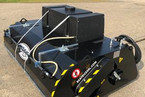 Benna spazzatrice per minipale/terne/sollevatori