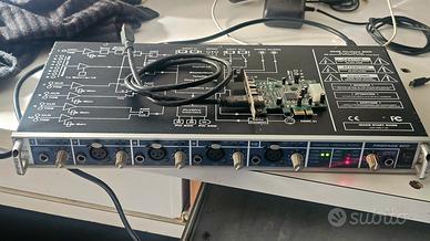 rme fireface 800 + scheda pcie