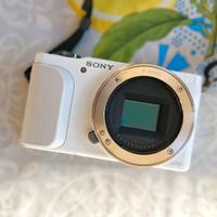 Sony nex-3n, bianca, tenuta maniacalmente