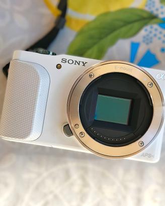 Sony nex-3n, bianca, tenuta maniacalmente