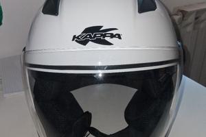  Casco Kappa di colore bianco