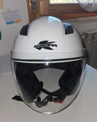  Casco Kappa di colore bianco