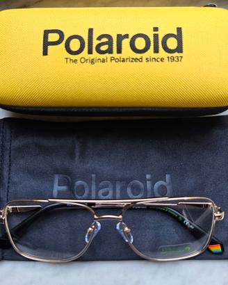 Occhiali da Vista Polaroid Oro  - Kit Completo
