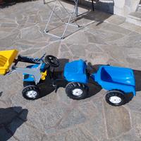 trattore a pedali Rolly Kids New Holland