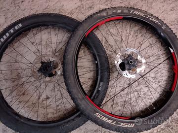 ruote 27,5 x 2.80 per fat mozzo salsa