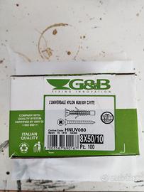 tasselli e viti  8x50/10, pezzi 100