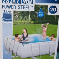 piscina bestway power steel