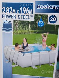 piscina bestway power steel