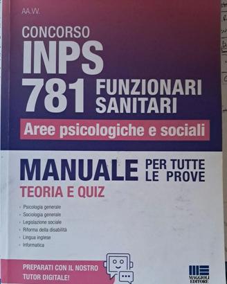 Conconrso INPS  Funzionari sanitari