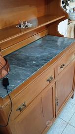 Madia anni '30 con piano in marmo d'Istria 