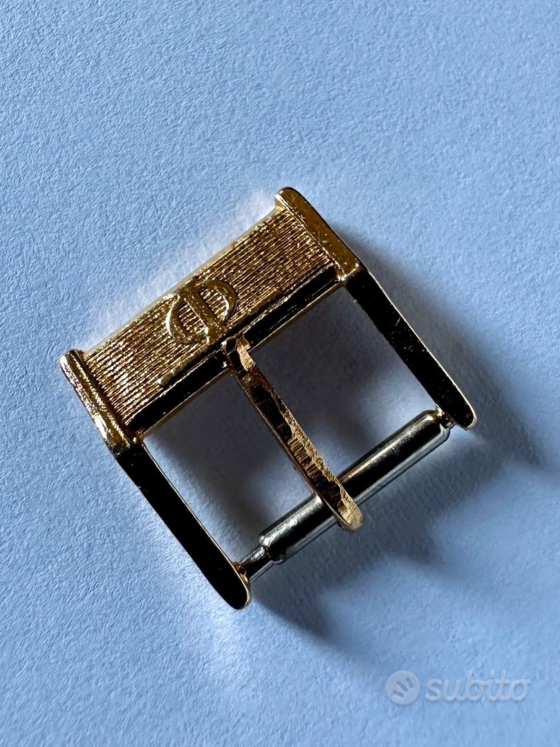 Fibbia Per Cinturino Orologio In Acciaio Inossidabile Dorato - 24x24x5 Mm, Sostituzione Facile