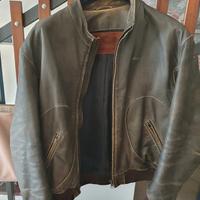 giubbotto pelle Spyke taglia 60