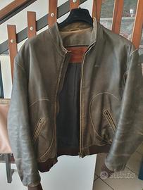 giubbotto pelle Spyke taglia 60