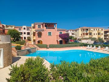 Trilocale con piscina