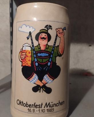 Boccali birra Oktoberfest anni 1989 e 1991