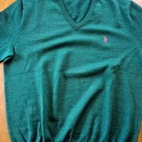 MAGLIONE RAULPH LAUREN VERDE 100% ORIGINALE✅