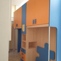 CAMERETTA DOPPIO PONTE ARANCIO – BLU PUZZLE