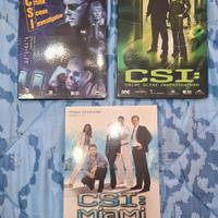 Lotto 3 cofanetti dvd C.S.I e C.S.I Miami