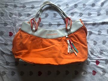 Borsa mare spiaggia Lancaster usata arancione