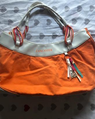 Borsa mare spiaggia Lancaster usata arancione
