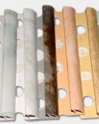 jolly profili in plastica PVC per piastrelle vari