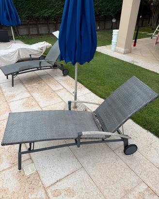 Sdraio da giardino e/o piscina