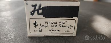 Ferrari 512S Sebring 1970 Hostaro 1/43 