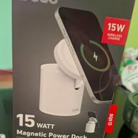 Stand caricatore wireless 3in1