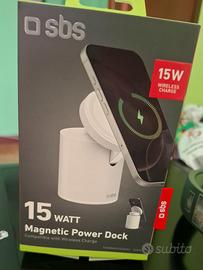 Stand caricatore wireless 3in1