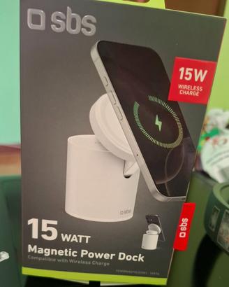 Stand caricatore wireless 3in1