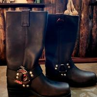 Stivali Piston mai usati stile Western Cowboy