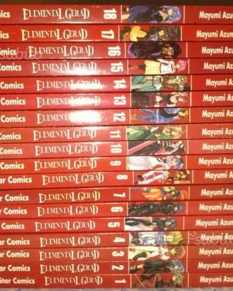 Manga Elemental Gerad 18 volumi completa