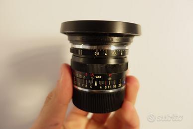 Carl Zeiss 28mm F2.8 LEICA M MOUNT lens with hood