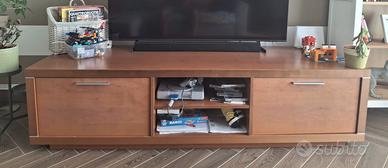 Mobile TV legno ciliegio