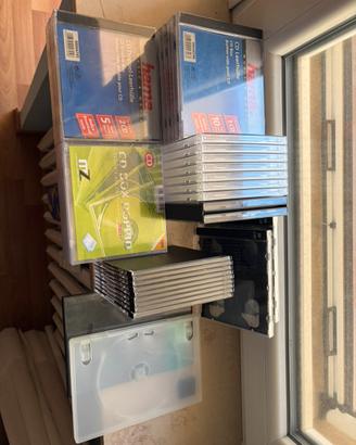 61 Custodie CD/DVD singole e doppie
