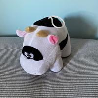 Peluche mucca con appendino