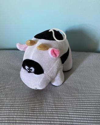 Peluche mucca con appendino