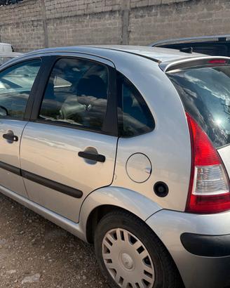 RICAMBI CITROEN C3 1.4 BENZINA ANNO:2007