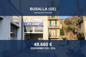 Immobile in asta di 113 m² con box auto a Busalla