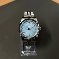 Orologio Seikmod NH35 | Quadrante Ice Blue Arabo