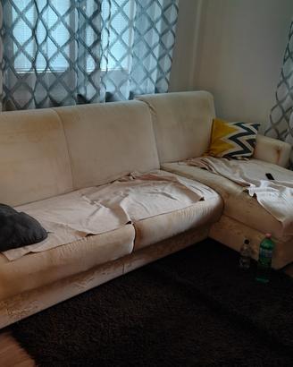 Divano angolare con funzione letto ( Solo Ritiro)