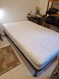 Permaflex materasso una piazza e mezzo + rete