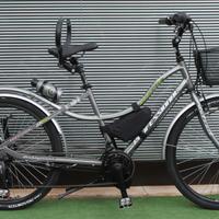 BIBICI TANDEM E-BIKE MOTORE CENTRALE BATTERIA 720W