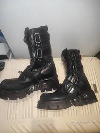 Stivali New Rock M-373-S1 Reactor Pelle Nera - 42
